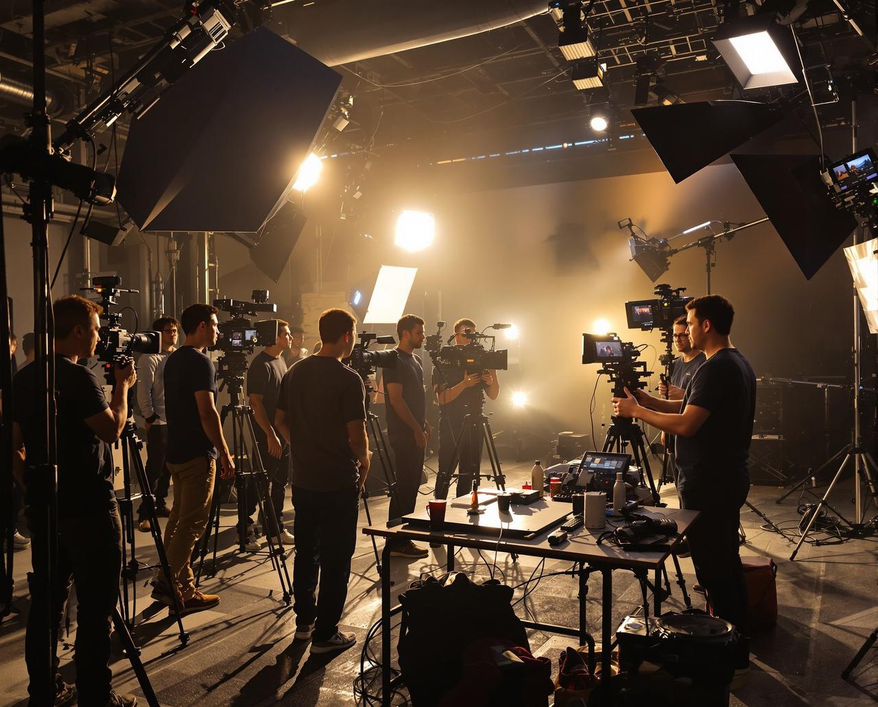 蘑菇视频制作现场